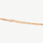 18K Gold Vermeil Box Chain Layering Necklace for Women, Sterling Silver Paperclip Chain Necklace | MaiaMina