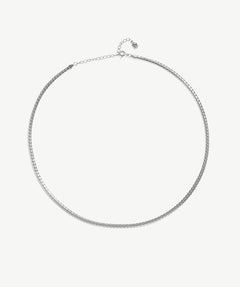 Classic Herringbone Chain Necklace