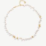 Elegant Freshwater Pearl & Gold Necklace | MaiaMina Jewelry