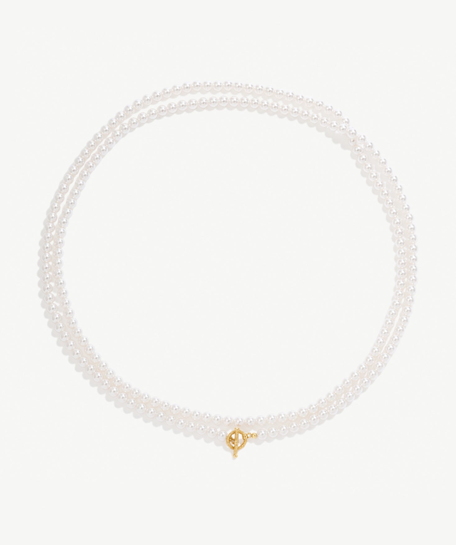 Royal Pearl T-Bar Necklace