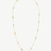 18K Gold Plated Mariner Chain Layered Necklace – 120cm Long | MaiaMina