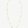 18K Gold Plated Mariner Chain Layered Necklace – 120cm Long | MaiaMina