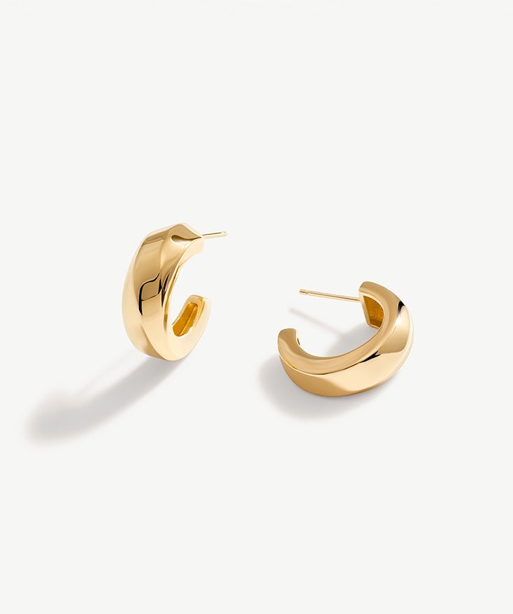 Chubby Hoop Earrings | MaiaMina