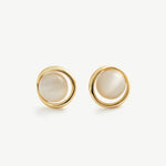 Classic Gemstone Stud Earrings | MaiaMina