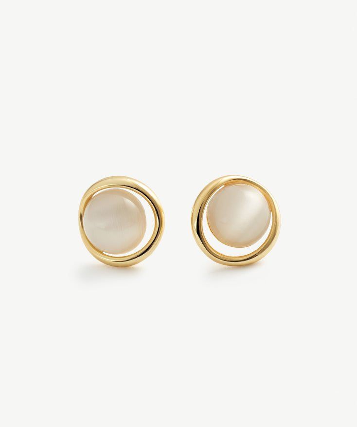 Classic Gemstone Stud Earrings | MaiaMina