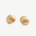 Classic Matte Round Stud Earrings | MaiaMina