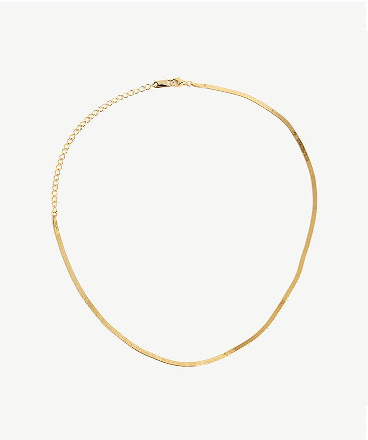 Classic Snake Chain Necklace | MaiaMina 