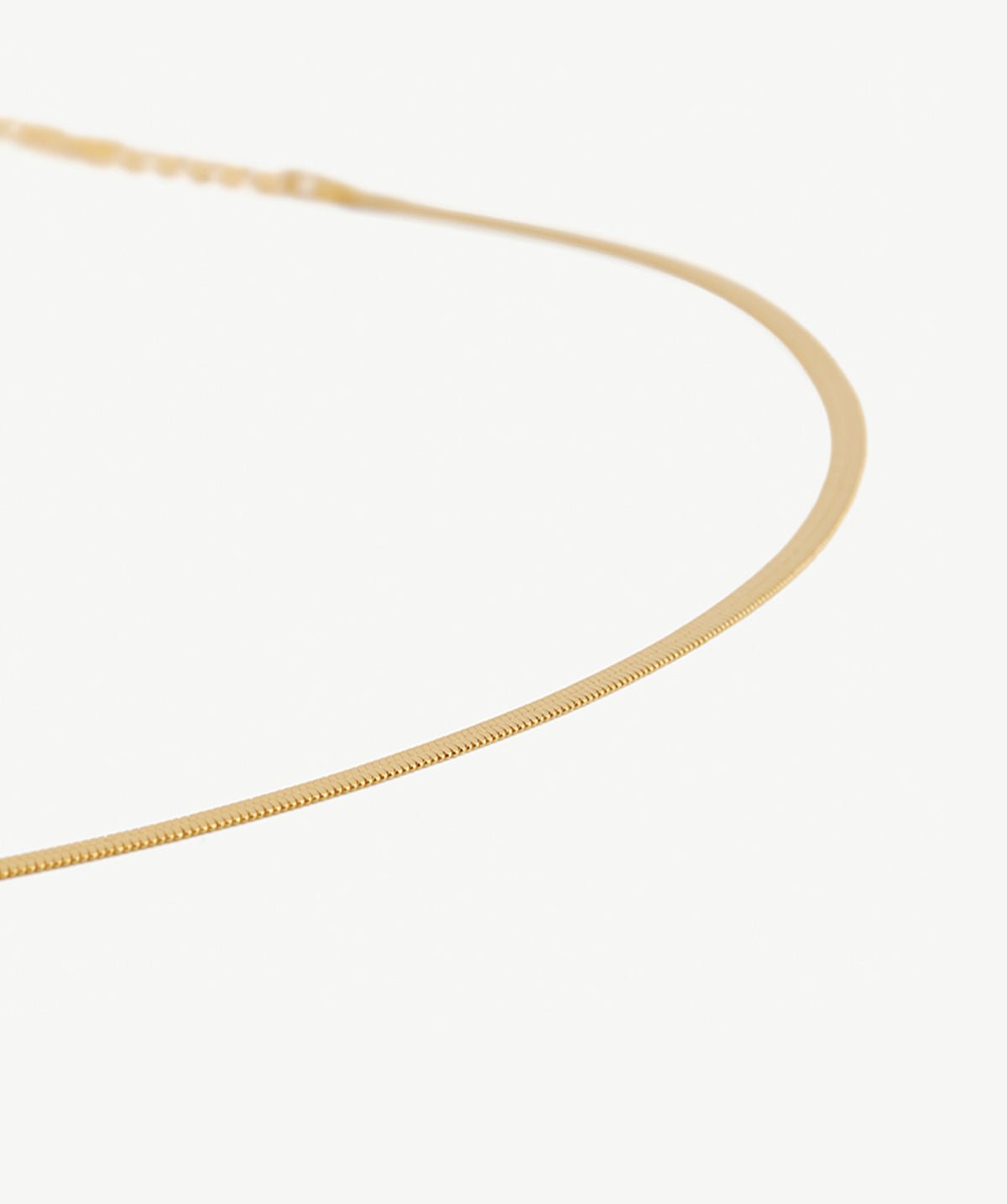 Classic Snake Chain Necklace | MaiaMina 