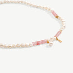 Holiday Gemstone Beaded Necklace | MaiaMina