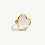 Love Heart Adjustable Ring | MaiaMina