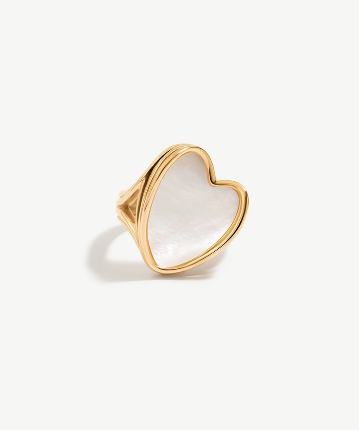 Love Heart Adjustable Ring | MaiaMina