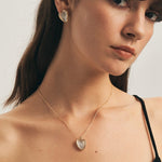 Love Mother of Pearl Pendant Necklace | MaiaMina