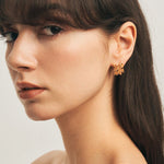 Molten Stud Earrings | MaiaMina