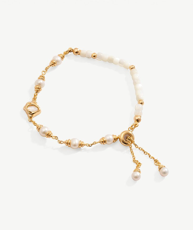 Ocean Pearl Beaded Bracelet | MaiaMina